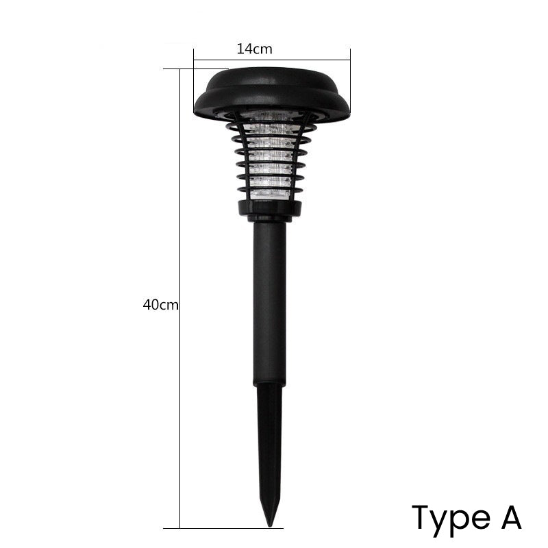✨Retour limité en été&Durée limitée 50% de réduction✨🚫🦟Solar Mosquito Zapper Lamp Stake