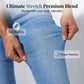 High-Waist Stretch Flare Jeans for Women