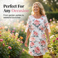 Robe Élégante en Mousseline à Imprimé Floral et Volants Superposés