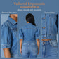 🌞 NOUVEAU : Collection d'été avec jusqu'à -50% de réduction 🛍️Veste en denim courte manches bouffantes