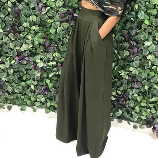 🌟👗 Pantalon élégant à taille haute pour femme ✨ Une tenue chic pour tous les jours