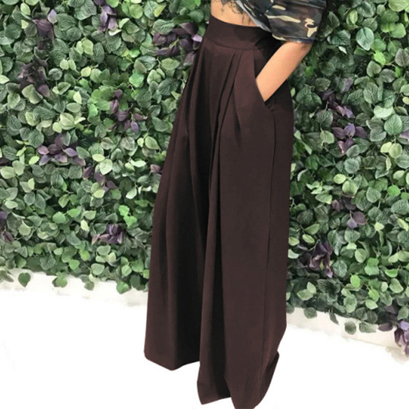 🌟👗 Pantalon élégant à taille haute pour femme ✨ Une tenue chic pour tous les jours