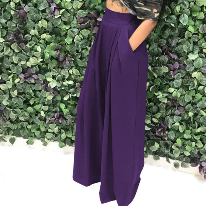 🌟👗 Pantalon élégant à taille haute pour femme ✨ Une tenue chic pour tous les jours