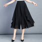 Culotte courte en mousseline taille haute pour femme