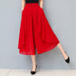 Culotte courte en mousseline taille haute pour femme