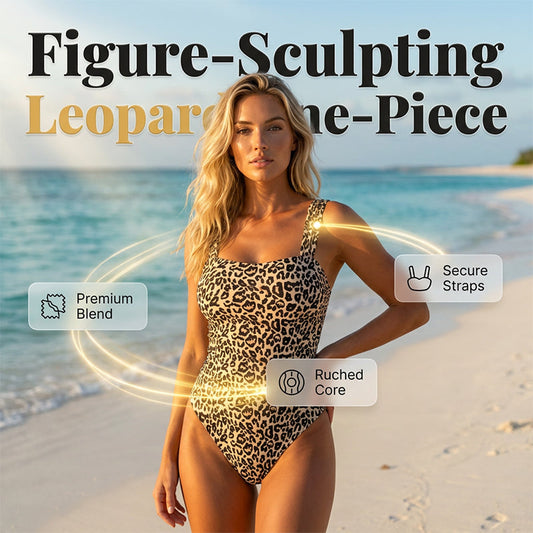 👙✨ 50 % de réduction ! 💃Maillot de bain une pièce imprimé moderne femme