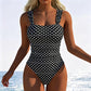 👙✨ 50 % de réduction ! 💃Maillot de bain une pièce imprimé moderne femme