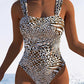 👙✨ 50 % de réduction ! 💃Maillot de bain une pièce imprimé moderne femme