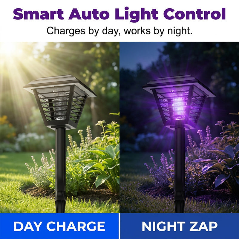 ⏳🔥 50 % DE RÉDUCTION POUR UNE DURÉE LIMITÉE ! 🦟 Appareil anti-moustiques et lampe de jardin à énergie solaire – Des nuits d'été sans insectes ✨
