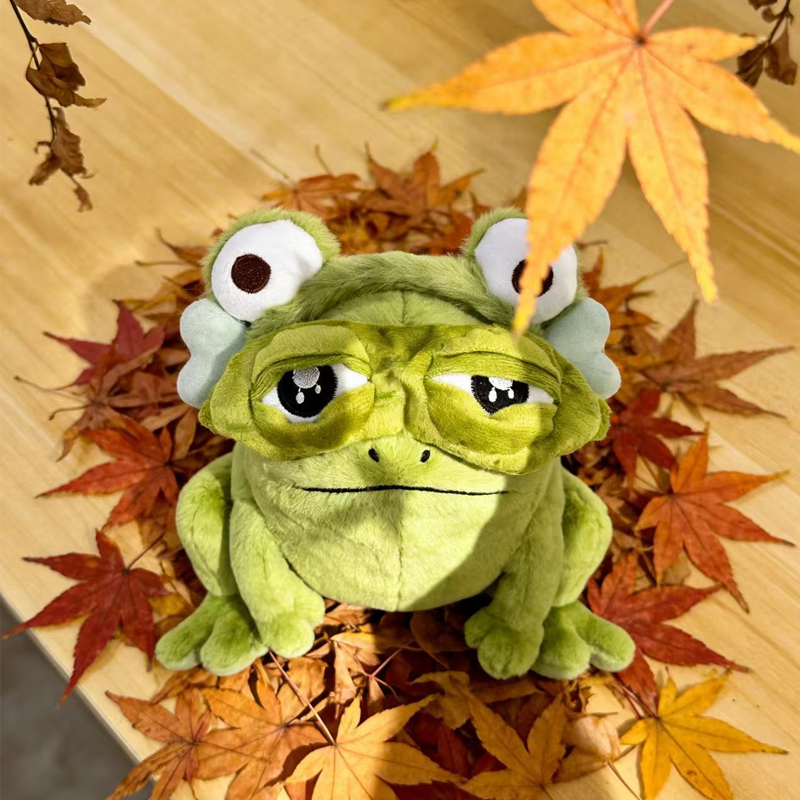💙Soldes exceptionnelles : 50 % de réduction💙Masque de sommeil 3D « Grenouille rigolote » en tissu doux