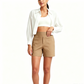 👖 50% DE RÉDUCTION ✨ Short femme taille haute effet ventre plat – Tissu extensible quadri-directionnel & poches – Texture ultra-douce, parfait pour le sport ou le quotidien – confort et maintien 🏃‍♀️
