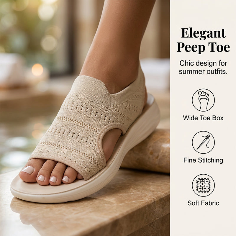 💞 PLUS DE 50 000 EXEMPLAIRES VENDUS !  🌬️ Fini les pieds gonflés ! Nos sandales en mesh respirant gardent vos pieds au frais & au sec