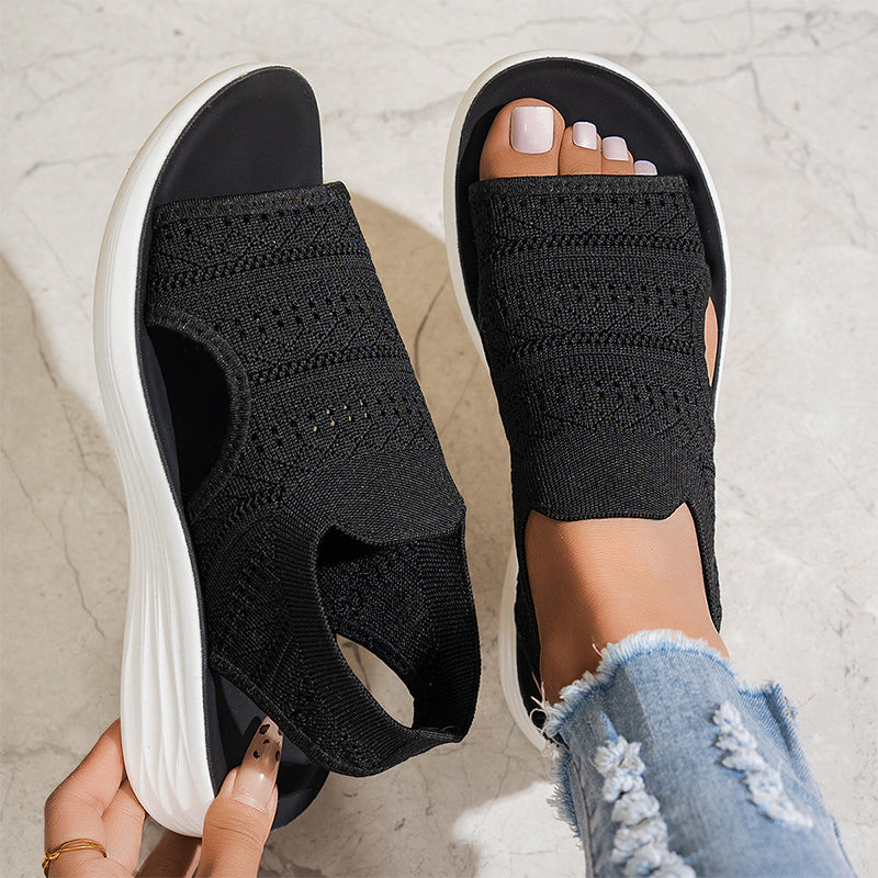 💞 PLUS DE 50 000 EXEMPLAIRES VENDUS !  🌬️ Fini les pieds gonflés ! Nos sandales en mesh respirant gardent vos pieds au frais & au sec