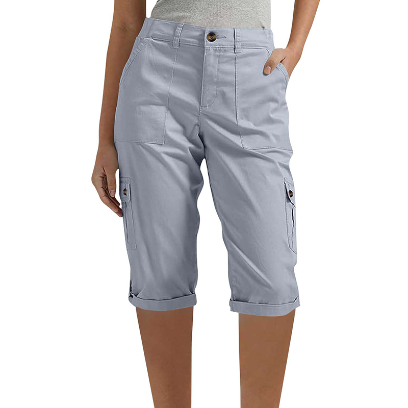 👖 OFFRE LIMITÉE - 50% DE RÉDUCTION ! ✨ Pantalon capri cargo décontracté pour femme – Poches utilitaires, coupe confort, polyvalent 🌟