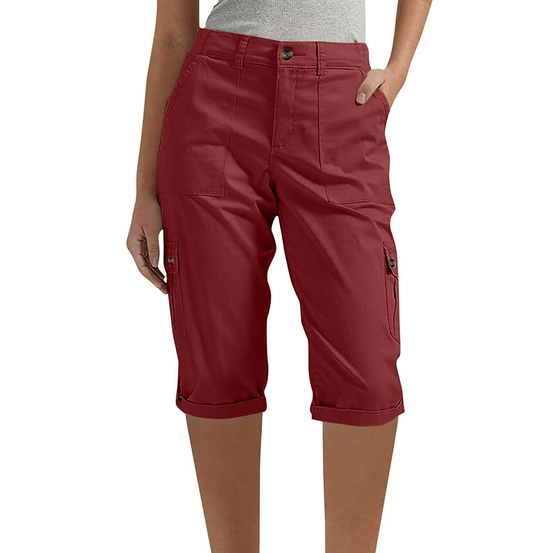 👖 OFFRE LIMITÉE - 50% DE RÉDUCTION ! ✨ Pantalon capri cargo décontracté pour femme – Poches utilitaires, coupe confort, polyvalent 🌟