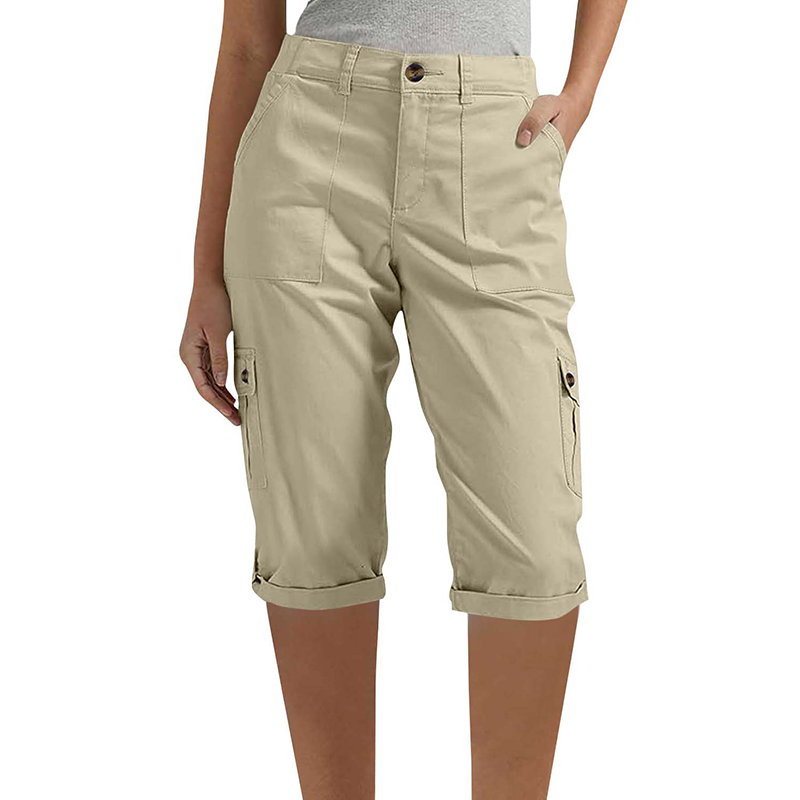 👖 OFFRE LIMITÉE - 50% DE RÉDUCTION ! ✨ Pantalon capri cargo décontracté pour femme – Poches utilitaires, coupe confort, polyvalent 🌟