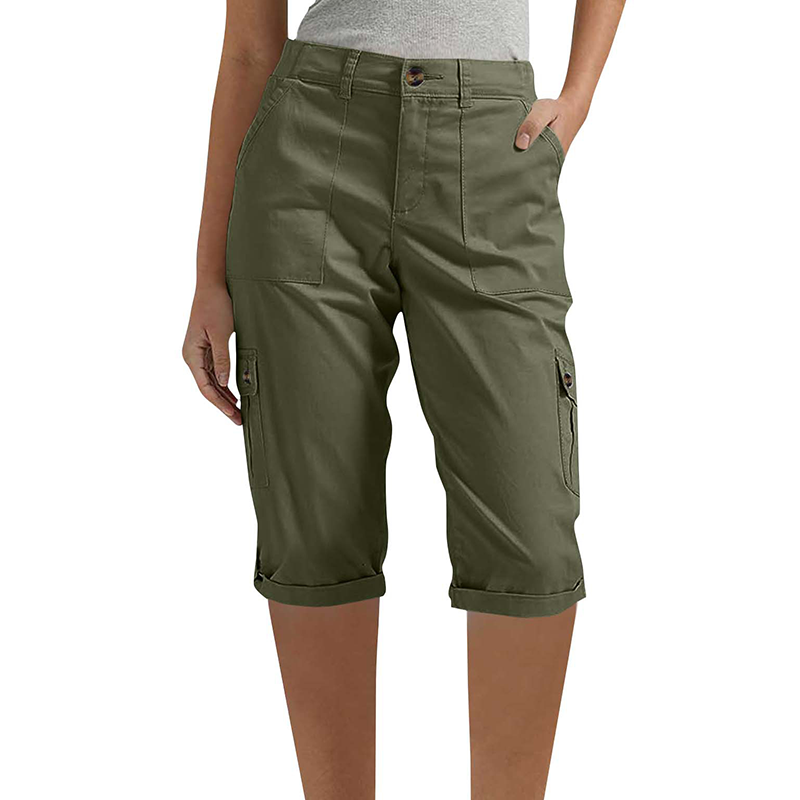 👖 OFFRE LIMITÉE - 50% DE RÉDUCTION ! ✨ Pantalon capri cargo décontracté pour femme – Poches utilitaires, coupe confort, polyvalent 🌟