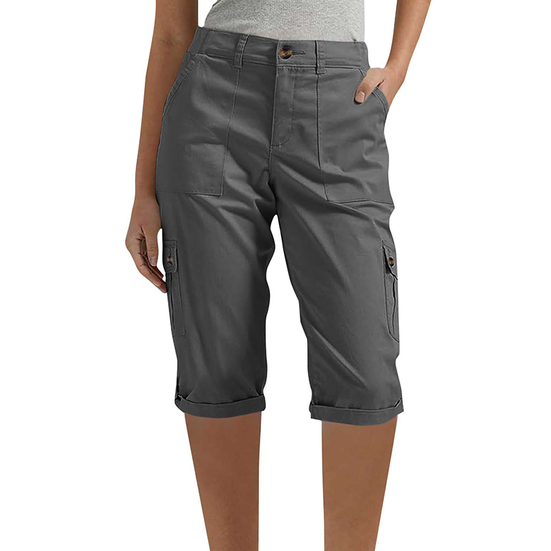 👖 OFFRE LIMITÉE - 50% DE RÉDUCTION ! ✨ Pantalon capri cargo décontracté pour femme – Poches utilitaires, coupe confort, polyvalent 🌟