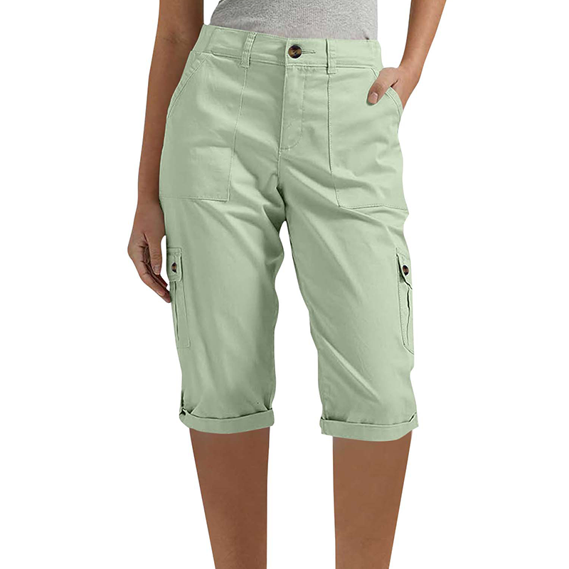 👖 OFFRE LIMITÉE - 50% DE RÉDUCTION ! ✨ Pantalon capri cargo décontracté pour femme – Poches utilitaires, coupe confort, polyvalent 🌟
