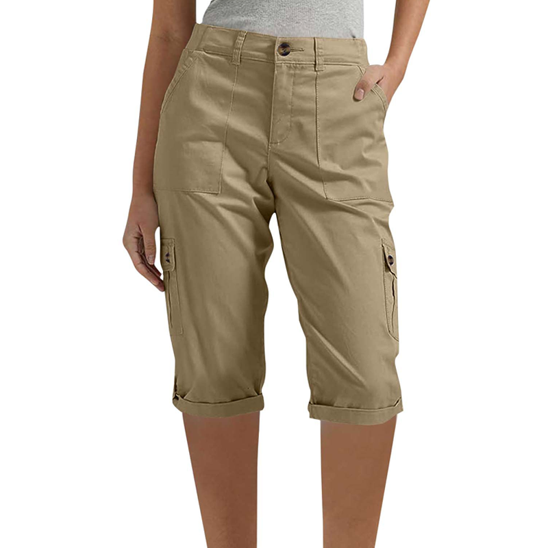 👖 OFFRE LIMITÉE - 50% DE RÉDUCTION ! ✨ Pantalon capri cargo décontracté pour femme – Poches utilitaires, coupe confort, polyvalent 🌟