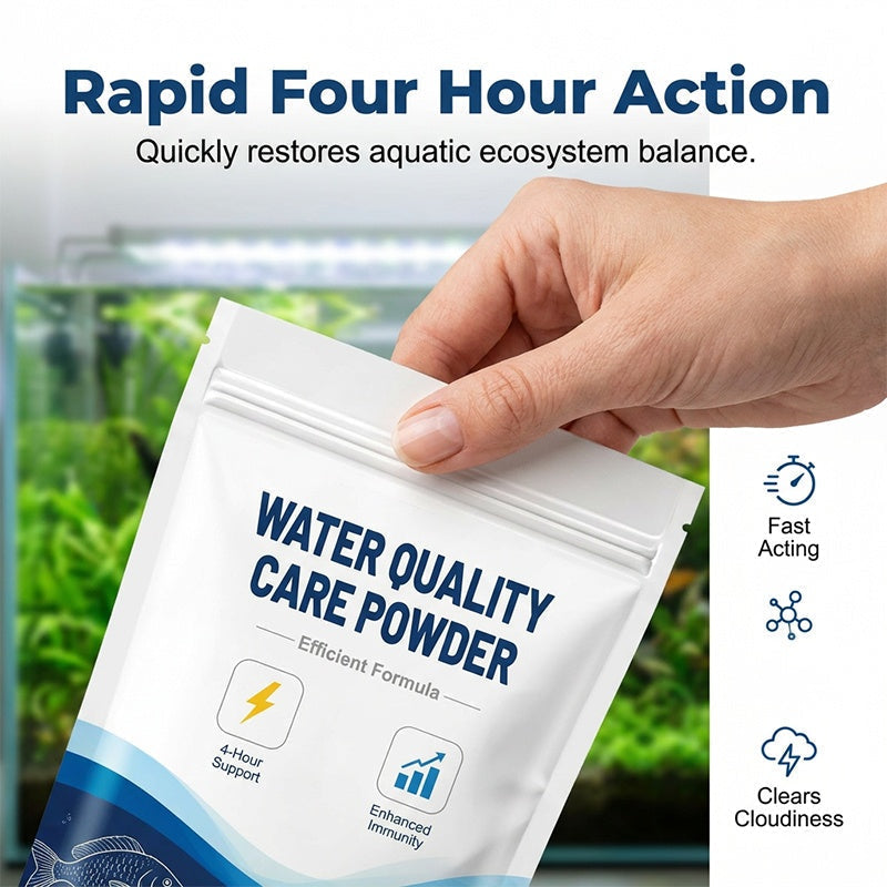 🔥✨50 % DE RÉDUCTION !💦Poudre pour le nettoyage de l'eau, à action rapide et douce