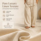 Ensemble haut asymétrique et pantalon large pour femme