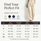 Ensemble haut asymétrique et pantalon large pour femme