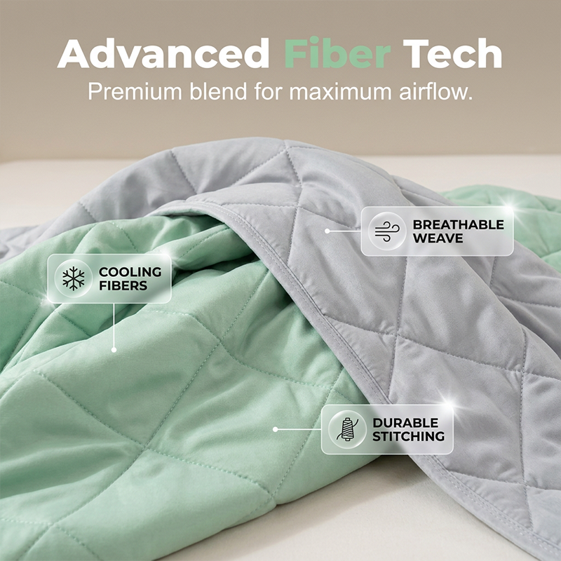 🛏️ PROMO LIMITÉE 50% DE RÉDUCTION ! 💥 Couette Légère d'Été – Fibres Thermorégulatrices, Réversible, Anti-Transpiration ✨