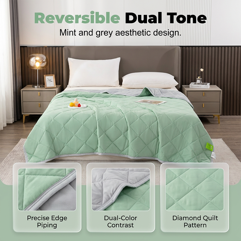 🛏️ PROMO LIMITÉE 50% DE RÉDUCTION ! 💥 Couette Légère d'Été – Fibres Thermorégulatrices, Réversible, Anti-Transpiration ✨