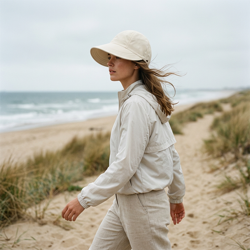 🔥👒 -50% ! Casquette Solaire Femme UPF 50+ Queue de Cheval – Bloque 99% UV, Structure Maintien Forme, Sangle Élastique Réglable 54-60cm, Boutons Masque Anti-Vent · 3 Coloris · Pack Économique ✨