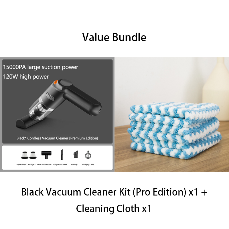 ⏳ OFFRE LIMITÉE -50% ! 🚗 Aspirateur Voiture Sans Fil – Aspiration 10000Pa, Léger 400g & Batterie 4000mAh – 30 Min d’Autonomie – Parfait pour Voiture, Maison et Bureau 💨✨
