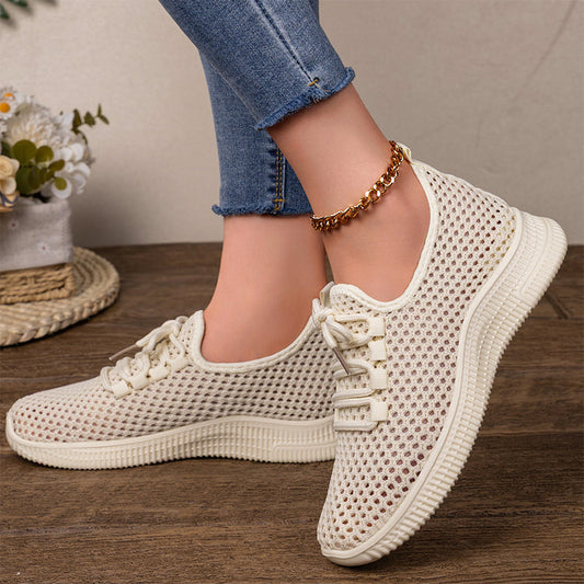 🚶‍♀️🦶Chaussures de marche pour femmes en maille respirante, légères, confortables et absorbant les chocs👟