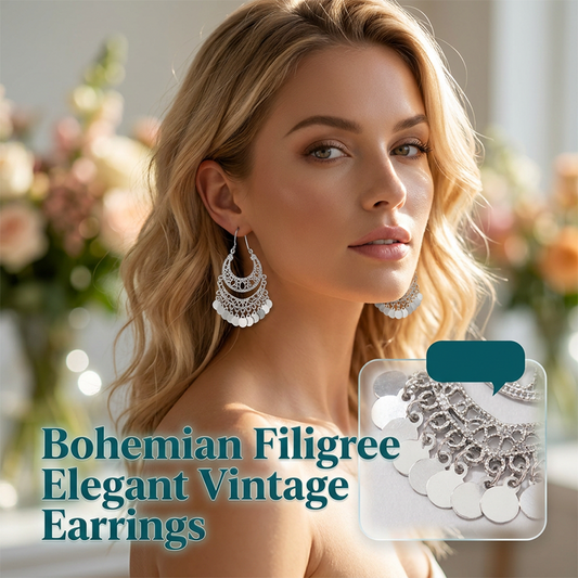 Elegante vintage-øreringer i U-form