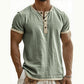 ⌛Offre à durée limitée – T-shirt Henley à manches courtes et respirant pour homme