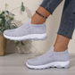 Chaussures de marche respirantes à enfiler pour femmes