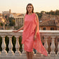Robe sans manches à col rond et ourlet asymétrique pour femme