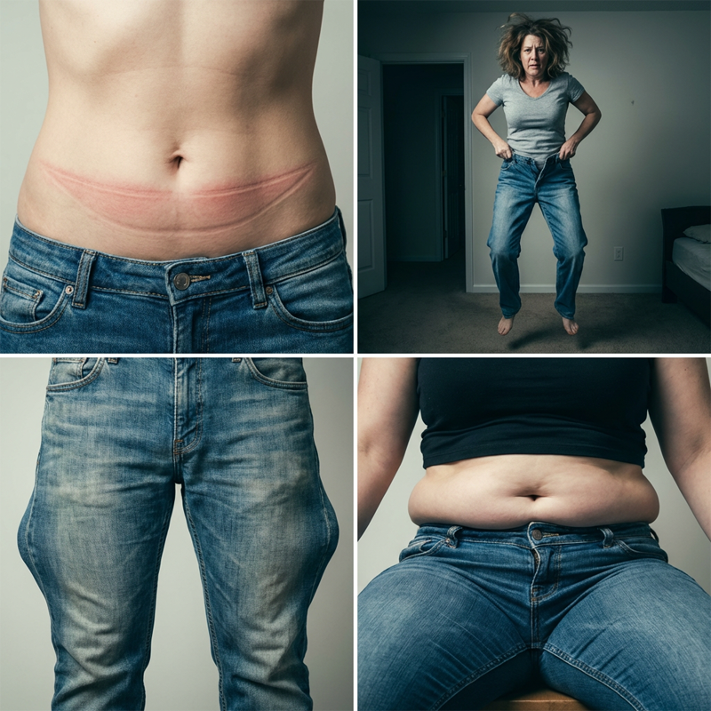 📢📢50% DE RÉDUCTION !! ⏰Jean Femme Rétro Court Coupe Droite