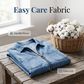 ⌛Offre à durée limitée – Robe-chemise décontractée en jean pour femme, coupe ample, revers, manches courtes, fermeture éclair et poches