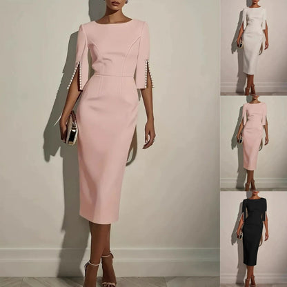 Robe crayon ajustée pour femme