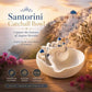 🌊🏺☀️ OFFRE LIMITÉE 50% DE RÉDUCTION – DERNIER JOUR! Bol Inspiré de Santorin – Céramique Émaillée, Vagues Bleues et Blanches, Charme Rustique – Parfait pour Servir Salades, Fruits, ou comme Pièce Maîtresse Décorative 🍇🌿