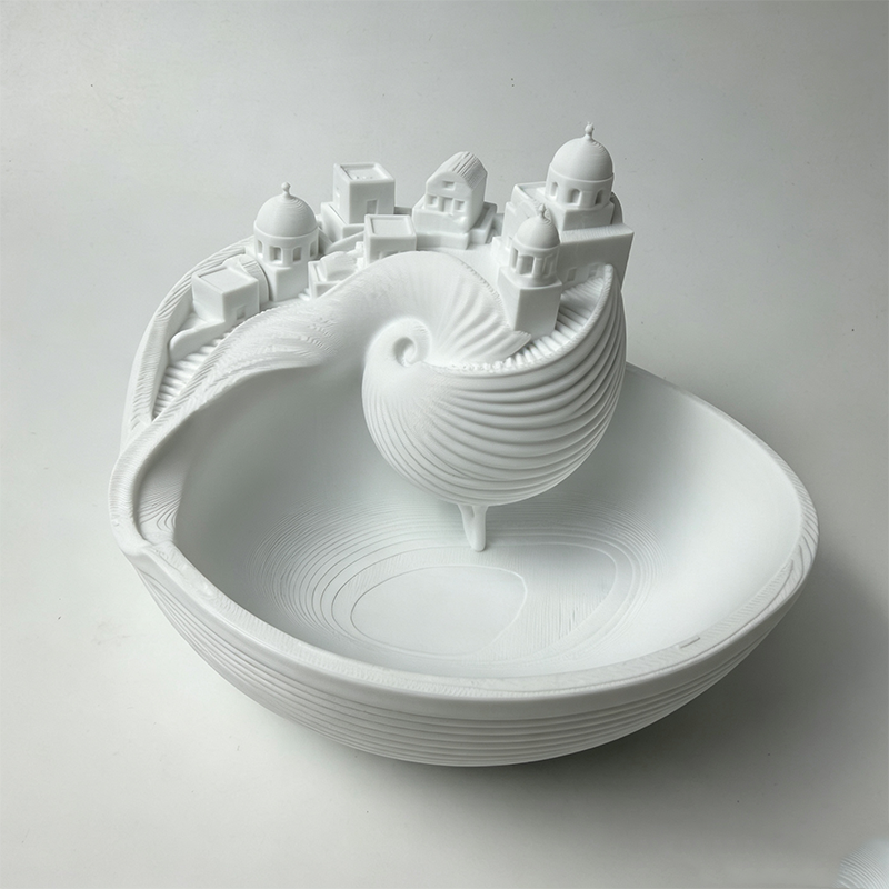 🌊🏺☀️ OFFRE LIMITÉE 50% DE RÉDUCTION – DERNIER JOUR! Bol Inspiré de Santorin – Céramique Émaillée, Vagues Bleues et Blanches, Charme Rustique – Parfait pour Servir Salades, Fruits, ou comme Pièce Maîtresse Décorative 🍇🌿