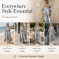 Robe décontractée ample pour femme, imprimé tie-dye