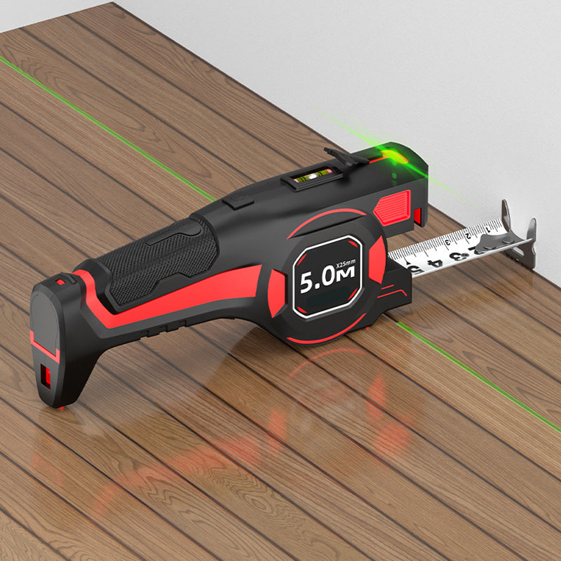 🥳 PLUS DE 50 000 EXEMPLAIRES VENDUS ! 🔥 50 % DE RÉDUCTION ! Mètre ruban 2 en 1 avec guidage laser