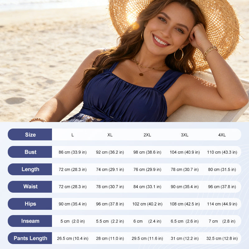 🎉 Vente 2026 — Plus de 33 500 vendus!🌊 Ensemble de maillot de bain 2 pièces grande taille gainant le ventre ✨