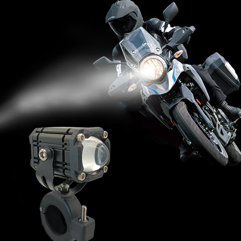 🏍️ 50% DE RÉDUCTION! 💡 Projecteur LED Universel pour Moto – Double faisceau, puce haute intensité & étanche – Alliage aluminium, compatible 12-80V – Sécurité & visibilité renforcées 🏆