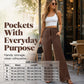 Pantalons larges flatteurs pour femmes