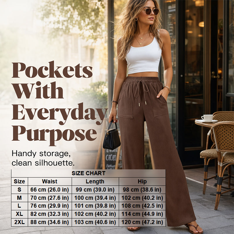 Pantalons larges flatteurs pour femmes