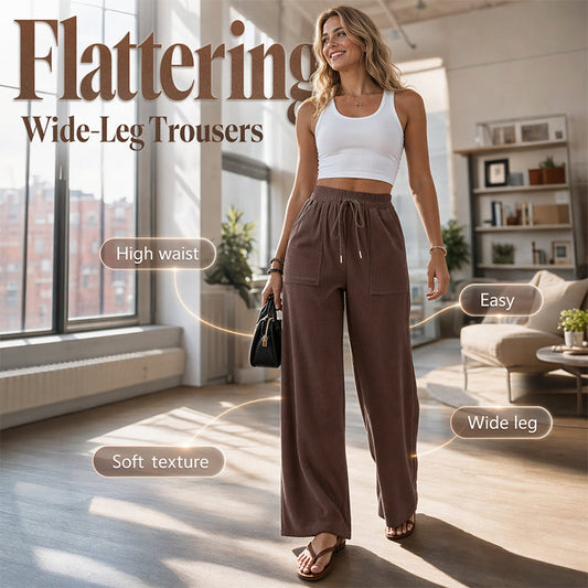 Pantalons larges flatteurs pour femmes