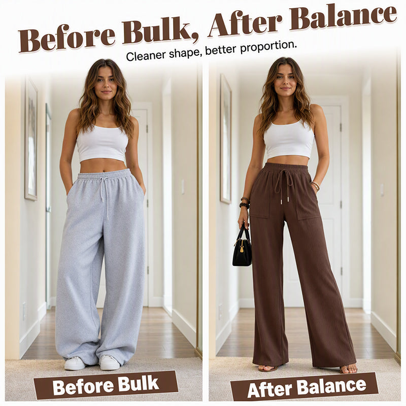 Pantalons larges flatteurs pour femmes
