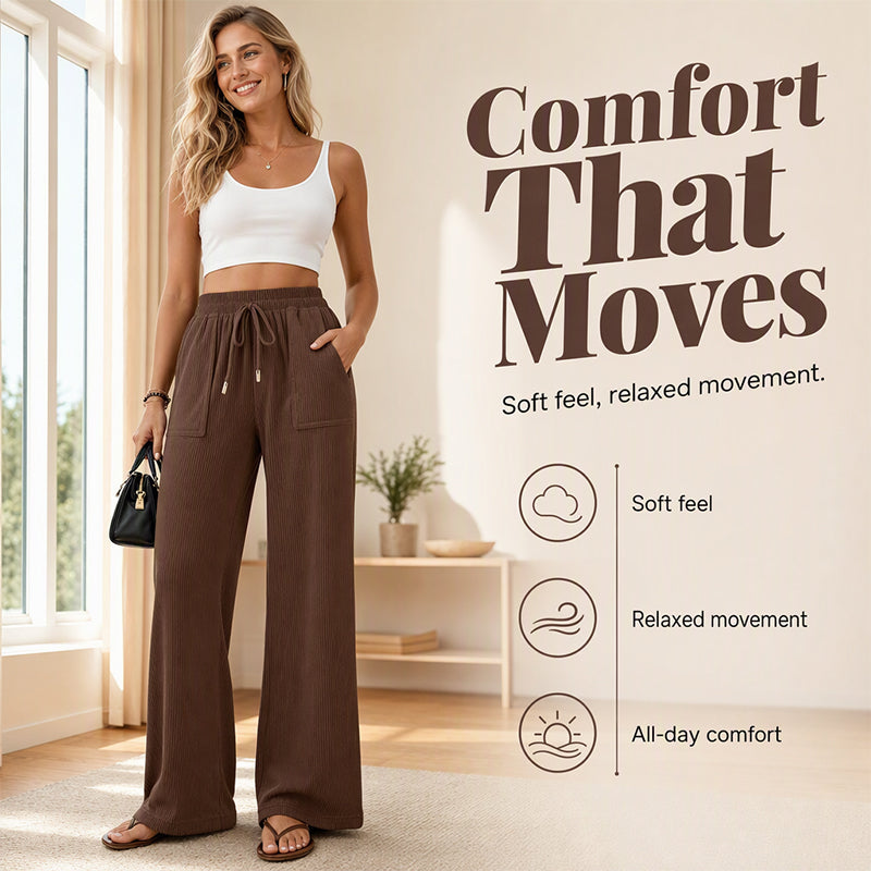 Pantalons larges flatteurs pour femmes